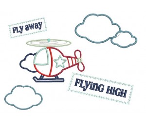 Stickserie - Helicopter Satin Appli